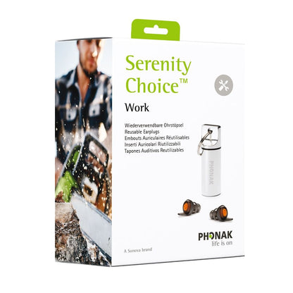 Hörselskydd - Serenity Choice Work - Psykiatrispecialisterna Shop