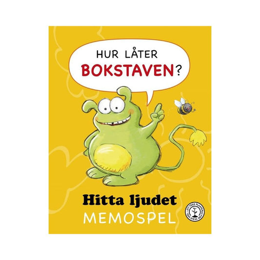 Hur låter bokstaven? Hitta ljudet MEMOSPEL - Psykiatrispecialisterna Shop